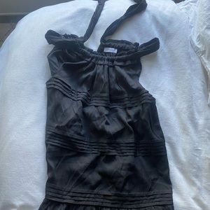 Vestique high neck dress